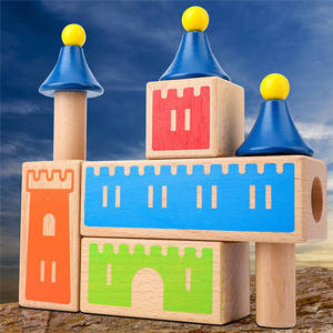 Dropshipping Products 2026 <b>Educational</b> Baby Gift Desktop Games Castle Building Blocks <b>Toys</b> - Product Image 3