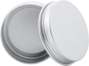 VANTUR Silver Aluminum Tins Child Resistant Round Tin with CR Lid Recyclable Food Grade <b>Small</b> Metal Containers Custom Logo - Product Image 3