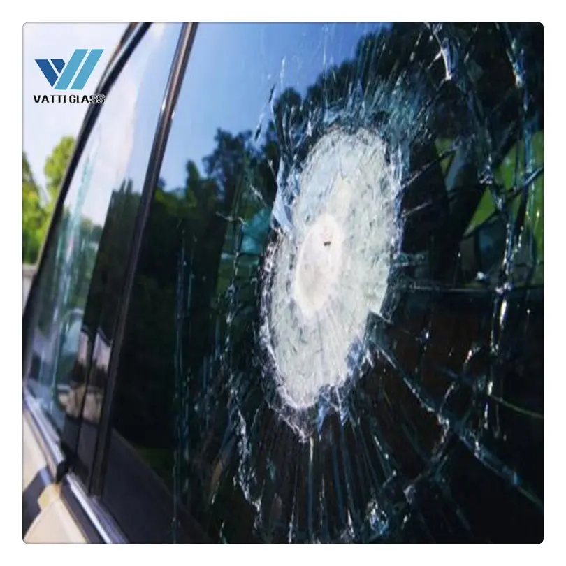 Высококачественное закаленное пуленепробиваемое стекло для автомобилей