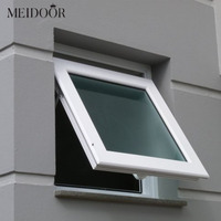 Meidoor Nouvelle-Zélande AS/NZS 4420 Fenêtre à auvent moderne en aluminium sur mesure, fenêtre à auvent en verre, fenêtres en aluminium