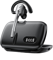 5.3 Headset ANC In-Ear Dual-Mic Hands-Free untuk Bisnis, Kompatibel dengan IOS/Android