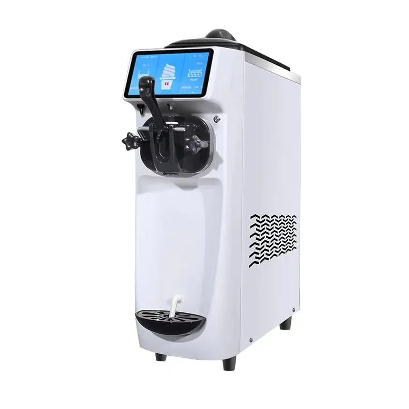 Professional Commercial Soft Ice Cream Machine 220V/10V Single Flavor Small Ice Cream Machines Prices