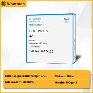 Whatman 42, Giấy lọc định lượng không tro, 1442-047/055/070/090/110/125/150, Tốc độ chậm - Product Image 4