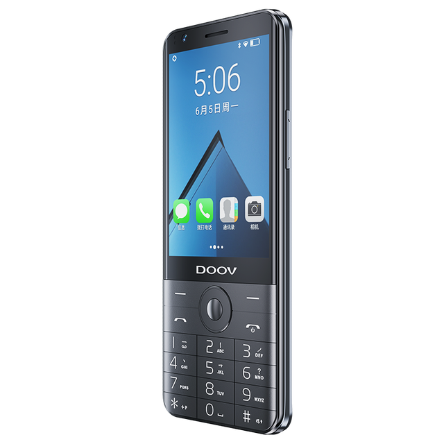 3.5 " Doov R17 PRO Global Version Feature Phone 4G Elder Mobile Phone Dual Sim Card with Android 12 Keypad Touch Screen 4+64gb