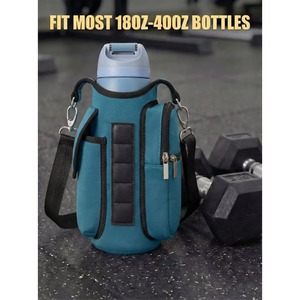 Custom Sports Magnetic Water Bottle <b>Holder</b> Upgraded Fitness Magnetic <b>Gym</b> Bag Bottle Carrier <b>Holder</b> <b>Phone</b> Pockets-Comfortable - Product Image 5