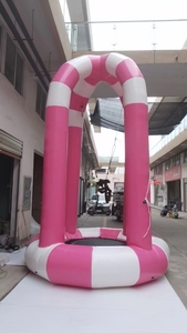 Trampoline gonflable de saut à l'élastique d'adultes de haute qualité avec trampoline à l'élastique simple de <span class=keywords><strong>bâche</strong></span> durable de PVC à vendre - Product Image 6