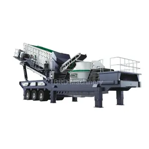 Mobiele Breekstations Omvatten Feeder, Crusher En Scherm