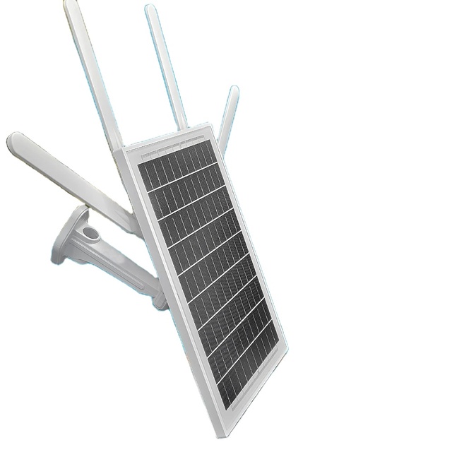 Solar Panel 4G WiFi Router with Battery Professional for WiFi Security Cameras for Outdoor Wireless Router 4G SIM Card