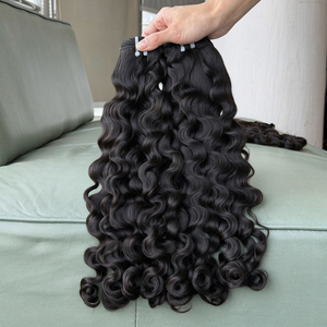 Extensiones de Cabello Indio Ocean Wave, Nueva Llegada, Varios Tamaños, Doble Trama, Cabello Natural Ondulado para Mujer - Product Image 3
