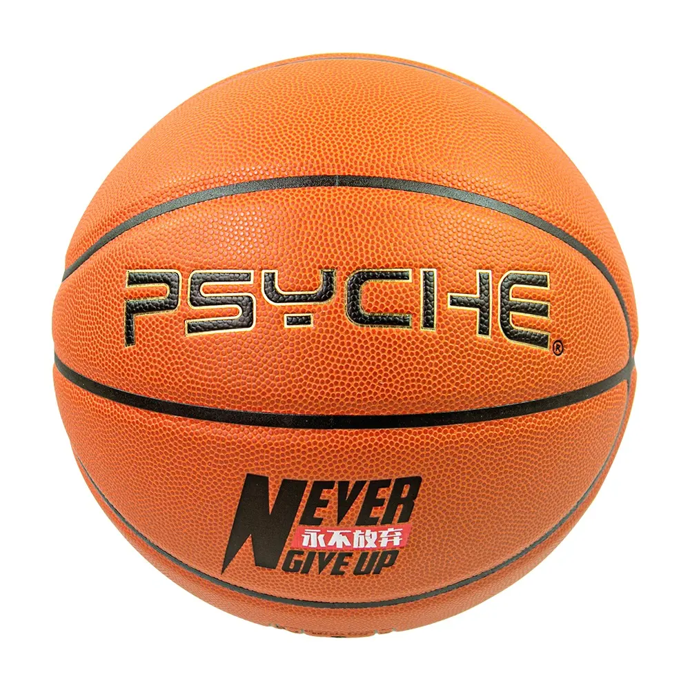 PSYCHE Marque OEM Usine Officielle Intérieur Jeu Basketball EVO Microfibre Basketball