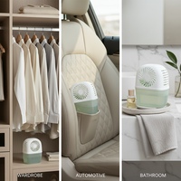 Ensemble de déshumidificateurs domestiques réutilisables avec prévention de la moisissure pour armoires et salles de bain, prise en charge de la personnalisation des scénarios