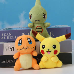 Llavero de <span class=keywords><strong>Pokemon</strong></span> de 4 pulgadas, decoración de mochila, bonito juguete de peluche de algodón para regalo de niños - Product Image 2