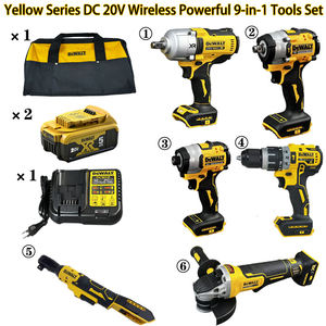 Juego de Herramientas <span class=keywords><strong>DEWALT</strong></span> Profesional de 20V sin Escobillas, Cargador de Batería de Alta Duración, Juego de Herramientas para Construcción y Mantenimiento - Product Image 2