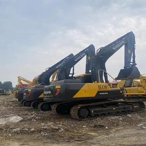 Excavatrice d'occasion Volvo EC210, excavatrice Volvo d'occasion de 21 tonnes, machine lourde de haute qualité à bas prix, en stock - Product Image 2
