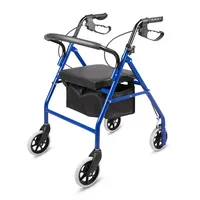 Chariot d'achat de voiture assistée pour personnes âgées chariot de ménage de supermarché d'achat