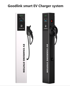 Miglior prezzo 14KW stazione di ricarica per veicoli elettrici OCPP Type2 <span class=keywords><strong>GBT</strong></span> 7KW + 7KW AC 220-250V 32A 1 fase 4.3 pollici LCD nuovo caricatore per auto - Product Image 5