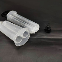 Seringue double époxy de haute qualité 24ml 25ml, manuelle, pour colle AB bicomposante 1:1, cartouches vides avec piston