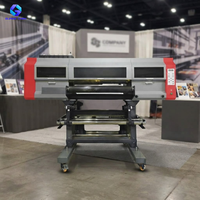 Printer UV GC-800 Roll to Roll Format Besar dengan 4 Buah Printhead Epson I3200 Sistem Pengeringan UV Berpendingin Air