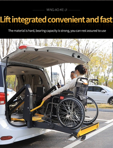 CE hydraulischer Plattform lift für Behinderten-und Minibus-Rollstuhl lift - Product Image 3