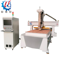 Máquina Fresadora CNC de Escritorio ATC 1530 para Madera, para Fabricación de Muebles, Gabinetes de PVC y Tallado con Mesa de Vacío