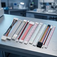 Faisceau de câblage en nylon étanche IP67 haute température pour capteurs industriels extérieurs, armoires de commande, motos et automobiles