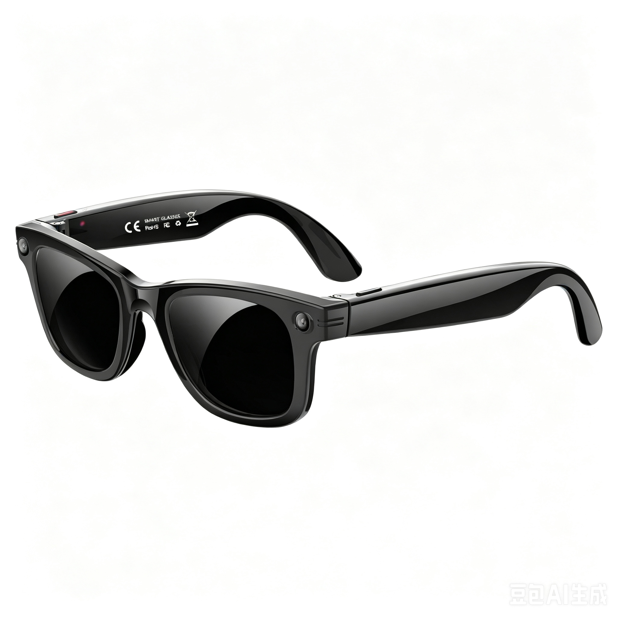 W620P TR90 Smart Photochromic Sunglasses 1300MP 4K Camera Polarized UV400 AI Smart Glasses IP66 Waterproof Magnetic Charging