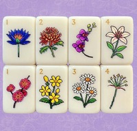 Collection The Origins – Tuiles de Mahjong Américain 160 Pièces, Couleur Ivoire, Acrylique, Motif Ciseaux Bleus Sacred Beetle, Idéal pour Fêtes à Domicile