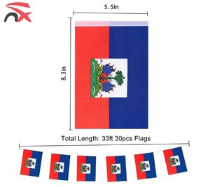 Оптовая продажа: Флаг Гаити 3x5 футов с латунными люверсами для футбольных мероприятий, в наличии - Product Image 5