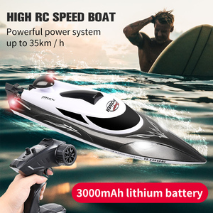 Veilleuse d'usine haute vitesse 20 KM/H radio télécommande <span class=keywords><strong>bateau</strong></span> jouets yacht modèle <span class=keywords><strong>bateau</strong></span> électrique rc - Product Image 2