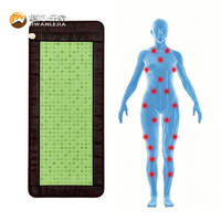 Matelas chauffant en pierre de jade naturelle verte, prix d'usine Jiwan Lejia