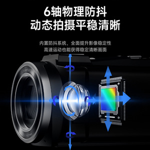 กล้องดิจิตอล5K HDV-255K เซ็นเซอร์ CMOS 800W สำหรับการเดินทางกลางแจ้งการถ่ายภาพในบ้าน - Product Image 2