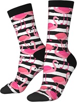 Chaussettes unisexes amusantes pour hommes, motif personnalisé, art coloré, coton respirant, logo numérique, séchage rapide