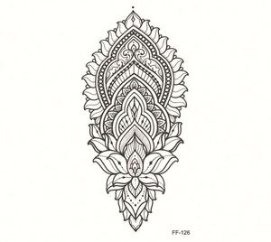 Tinta de Tatuaje Temporal Impermeable para Hombres y Mujeres, Pegatinas Realistas para Arte Corporal, Cubren Cicatrices, Diseños de Alas, Larga Duración, Sin Brillo - Product Image 3