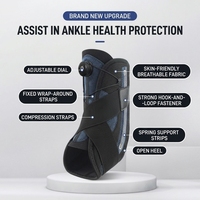 Nouvelle conception de manchon de compression pour le soulagement de la douleur au talon, soutien confortable de la cheville, attelle de nuit, attelle de cheville protectrice