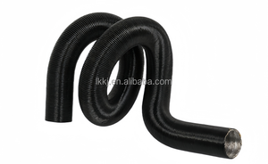 توصيل مرن لقناة لحام السيارات من كلوريد البولي فينيل 50 أو 60 أو 75 أو 80 أو 90 أنابيب سخان من رقائق الألومنيوم للهواء محرك الديزل - Product Image 4