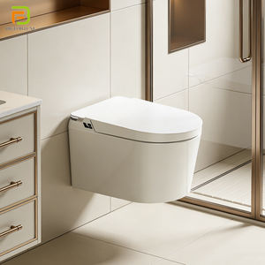 Toilettes suspendues modernes, sanitaires, pour salle de bain, WC intelligent automatique mural, toilettes intelligentes suspendues pour hôtel - Product Image 1