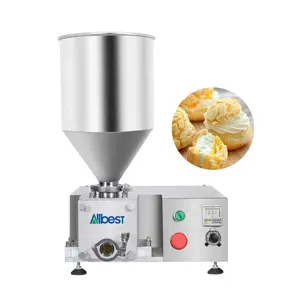 Snack Semi Automático Donut Enchimento Creme Queijo Máquina De Enchimento De Pão