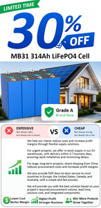 Cellule de batterie LiFePO4 Grade-A 314Ah 628Ah MB31 MB56 Stock UE DDP Vente en gros Distributeur en vrac - Product Image 4