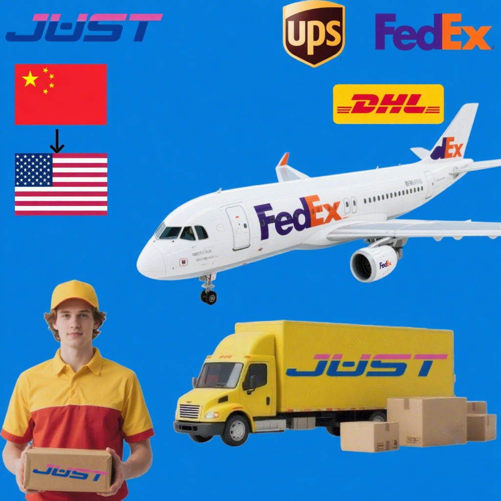 Быстрая доставка от двери до двери DHL UPS Fedex логистическая служба LCL экспресс-доставка по воздуху, экспедиторский агент DDP из Китая в США