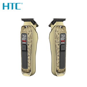 HTC AT-639 Metal Body Hair Clipper Salon Zero Cutting Clipper Cortador eléctrico Trimmer - Product Image 3