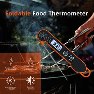 Termómetro Digital para Carne, Lectura Instantánea, Resistente al Agua, Retroiluminado, Ultra Rápido y Preciso, Ideal para Pavo/Asados - Product Image 6