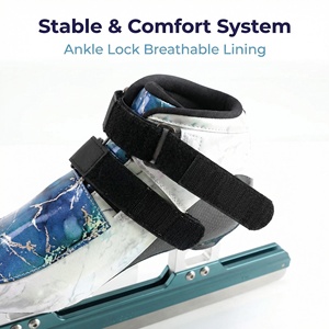 Patines de Velocidad sobre Hielo para <span class=keywords><strong>Pista</strong></span> Corta, Alto Rendimiento, Ligeros, para <span class=keywords><strong>Patinaje</strong></span> de <span class=keywords><strong>Pista</strong></span> Corta - Product Image 3