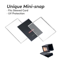 Boîte de rangement portable en cuir PU pour jeux de cartes avec fermeture magnétique, étui pour cartes à collectionner, boîte de rangement pour cartes UG/Magic/Yugioh/TCG