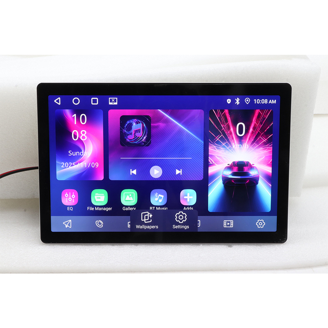 11.5 Inch RK3326 Universal Head Unit With Aluminum Alloy Frame Multimedia Audio Stereo Car Radio DVD Player with WIFI Carplay