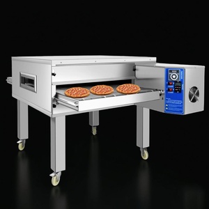 Haute Qualité En Gros Chine Vente En Gros <span class=keywords><strong>Pâtisserie</strong></span> Électrique Gaz Deuxième Doubl Grill 2 Couche Pizza Four Fait À La Main Équipement De Boulangerie - Product Image 1