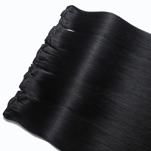 Extensioni per <span class=keywords><strong>capelli</strong></span> con clip Weft Clip-in 12A Raw Injection, colore naturale, 100% <span class=keywords><strong>capelli</strong></span> umani <span class=keywords><strong>veri</strong></span> per parrucche di bellezza all'ingrosso - Product Image 6