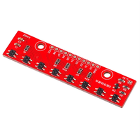 Module de capteur de suivi de ligne à 8 canaux - Carte de traçage infrarouge pour la navigation de voiture/robot intelligente