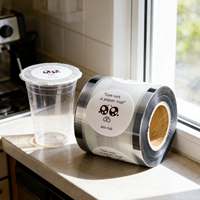 Film d'emballage souple transparent YSH de qualité alimentaire en rouleau pour sceller les gobelets en plastique pour fournisseurs d'eau