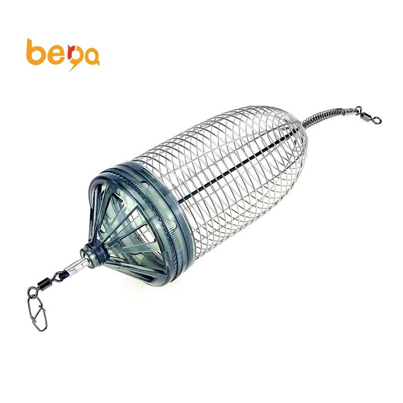 Fishing Feeder Basket Holder - Bait Cage With Iron Head For Carp Fishing, Method Feeder, 20g/30g/40g/50g Options