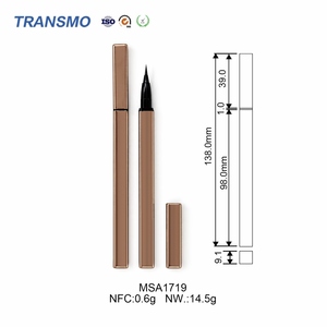กล่องใส่ดินสอเขียนขอบตาอะลูมิเนียม กล่องใส่เครื่องสำอางเคลือบโรสโกลด์ 14.5 ก - Product Image 2